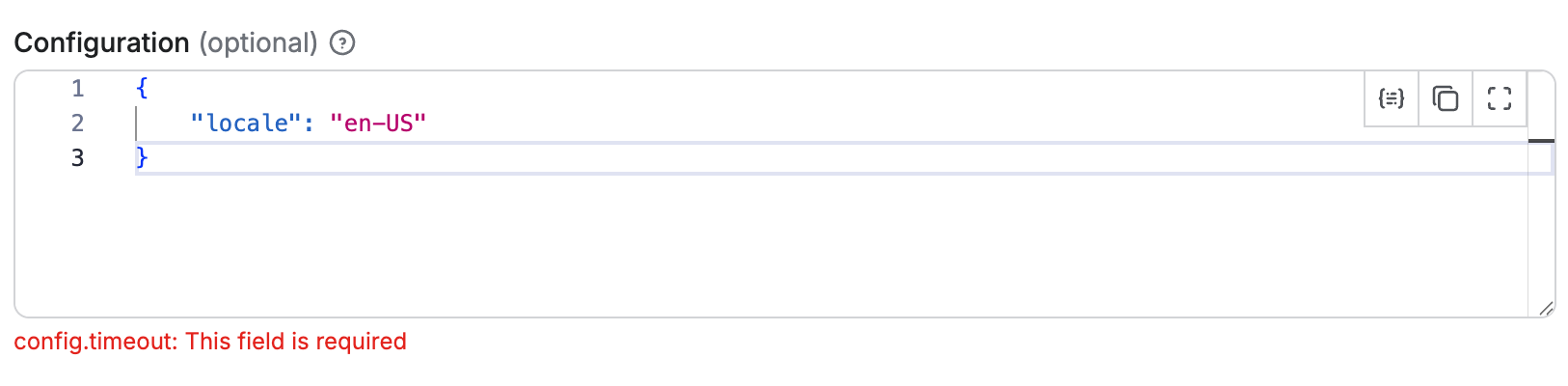 Apify Actor input schema with sub-schema